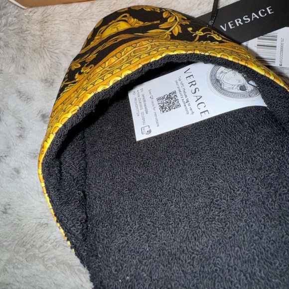 NWT Versace Baroque Slippers - Picture 3 of 5